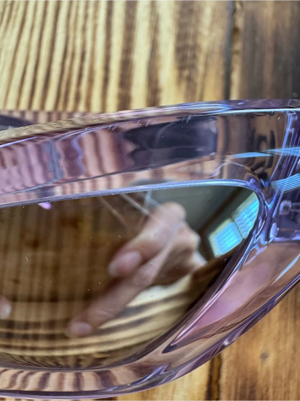 Burberry Lavender Cat-Eye Sunglasses